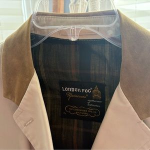 London Fog, tan trench coat. 12 regular